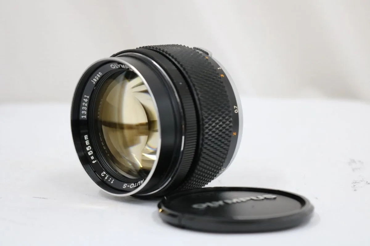 Olympus OM G.Zuiko Auto-S 55mm F/1.2