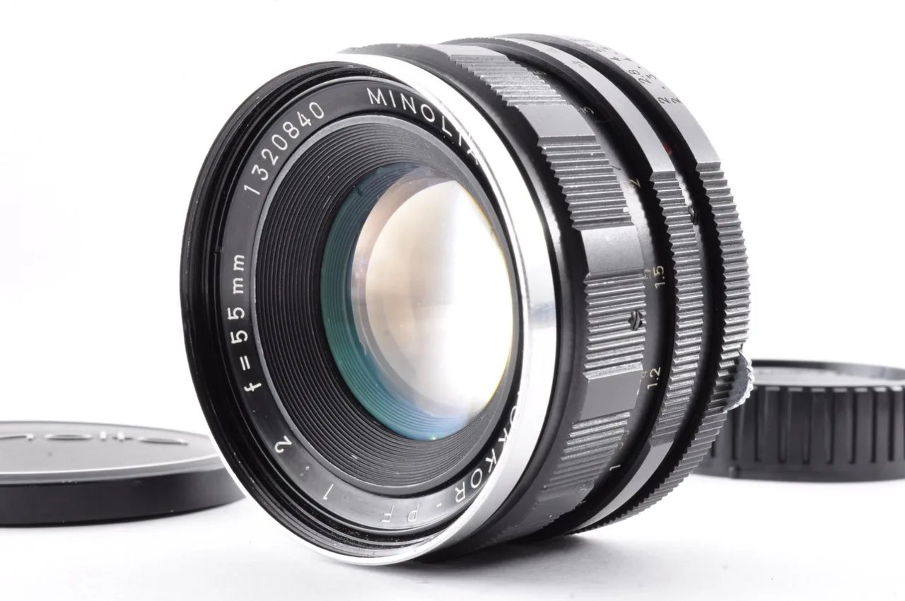 Minolta Auto Rokkor-PF 55mm F/2