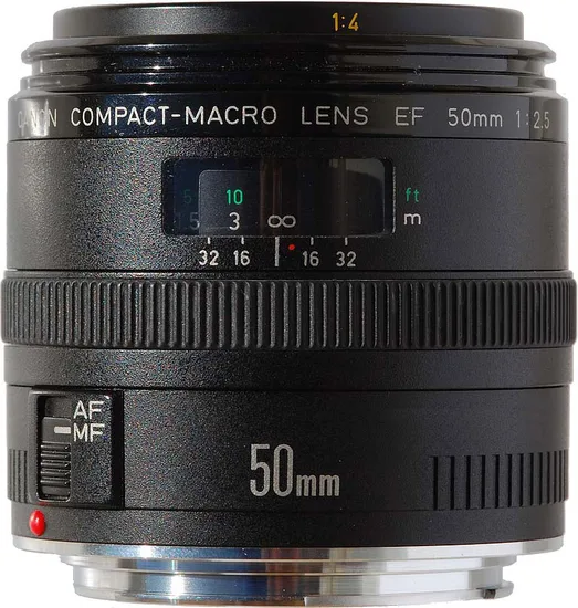 Canon EF 50mm F/2.5 Compact Macro