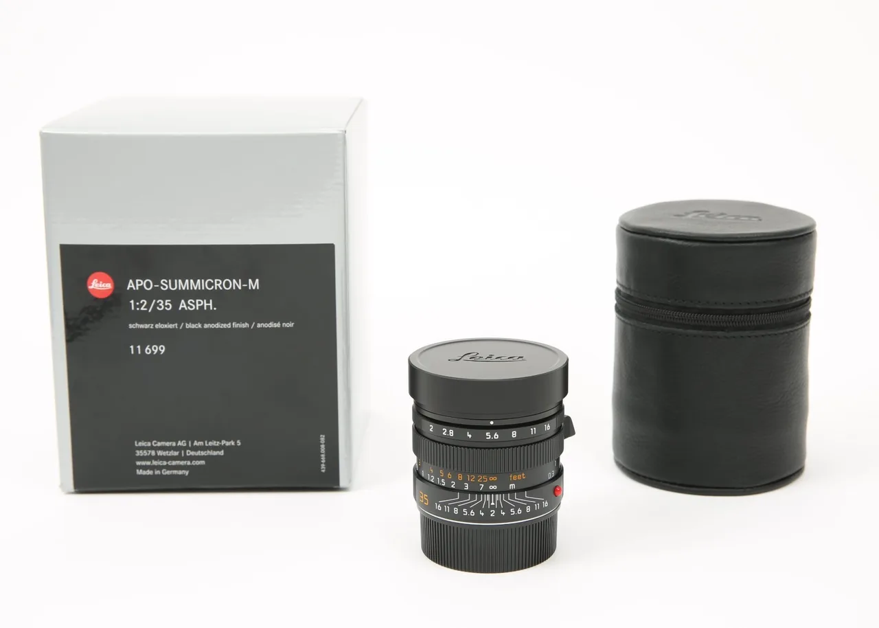 Leica Summicron-M 35mm F/2 ASPH. Black