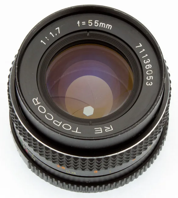 RE Topcor 55mm F/1.7