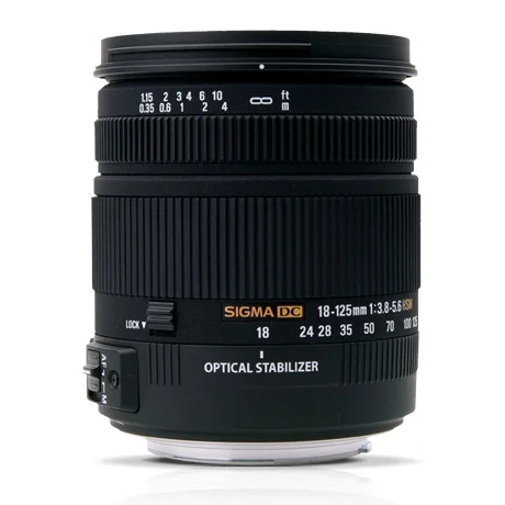 Sigma 18-125mm F/3.8-5.6 DC OS HSM